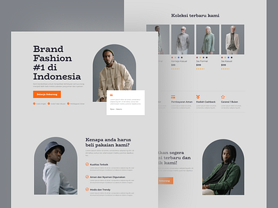 Mens Fashion Landing Page Design app apparel cloth design fashion idea inspiration interface mens mens fashion menswear mobile ui ux visual web
