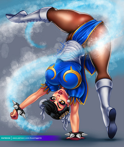 Chun Li | Street Fighter artwork artworks chunli digital digital painting girls pinup pinup girl sexy sexy girl streetfighter