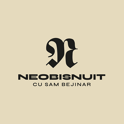 Neobisnuit Podcast brand branding geometry logo logotype monogram