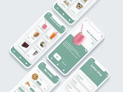 ui&ux design for waste food app app branding design flat illustration illustrator minimal ui ux web