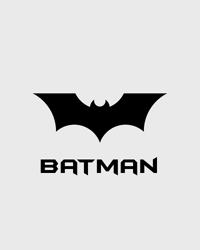 Batman Logo batman batman logo cartoon dccomics icon illustration logo vector