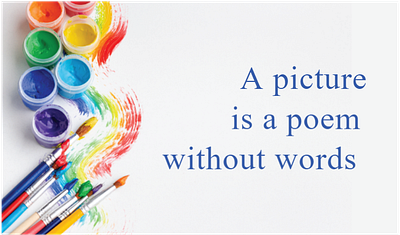 A Picture is a poem without words app app design appypie behance design graphic illustration