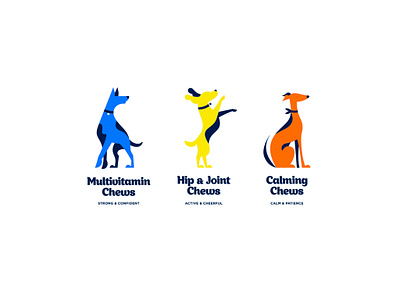 The HangryWoof branding design dog dog supplements flat illustration graphic design illustration pet pet supplements typography vector
