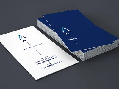 business card branding business card design illustration minimal typography vector