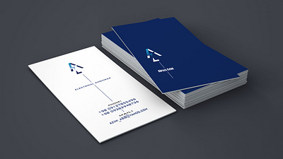 business card branding business card design illustration minimal typography vector