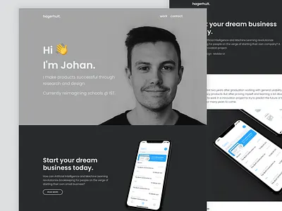 Portfolio SS21 Refresh branding clean grayscale minimal personal website portfolio ui ux designer