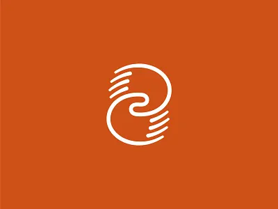 Solidarity c charity hands help logo mark orange s sign solidarity solidary