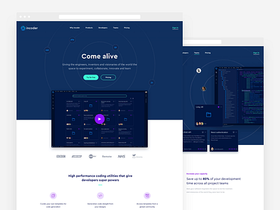 Branding for Incoder brand brand design brand identity branding design dashboard dashboard design dashboard ui interface ui ux ui design ux design web web design webdesign website design