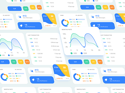 Business Web UI Kit business logo ui ui ux user interface web