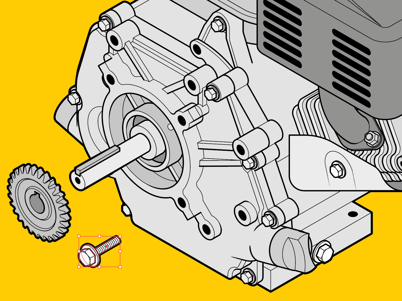 Example of Technical Illustration Planning