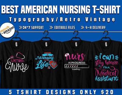 Best American Nursing shirt design for nurse Lover 12 12th apparel brain care cloth clothes clothing creative design template eps family fashion health health care healthy heart hospital nurse vector