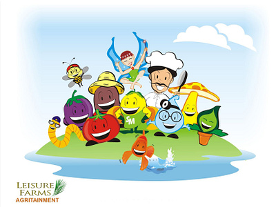 Cartoon Illustration for theme park cartooning drawings egd design illustration