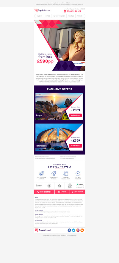 VFR British Airline branding design flat ui ui design web