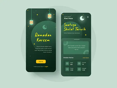 Ramadan Kareem Mobile App app app design application design mobile mobile app mobile app design mobile ui ramadan ramadan kareem ramadan mubarak tracking app ui ui design uidesign