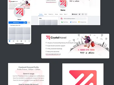 New Facebook mockup design banner branding design ecommerce flat illustration minimal ui design web