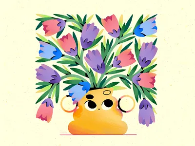 FLOWERS flower flower illustration illustration lily plants yellow