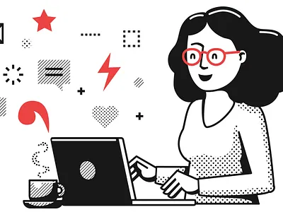 Rebranding myself branding designer illustration personal self portrait self portrait selfie vector