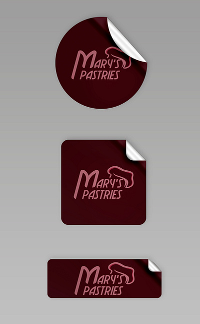 MARYS PASTRY branding logo logodesign logos logotype