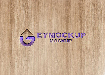 FreeBies Wooden Cutout Logo Mockup 2021 design free free mockup graphic logo new premium psd psd mockup