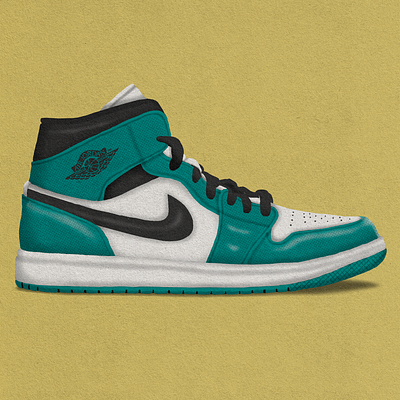 Jordan 1 illustration jordan nike shoes sneaker