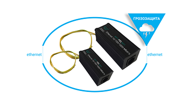 Ethernet lightning protection device branding design device figma lightning protection