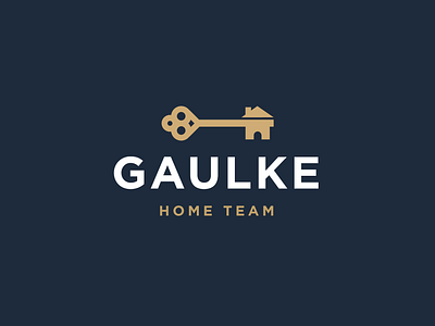 Gaulke Home Team buy gold house housing market key logo real estate realty sell unlock