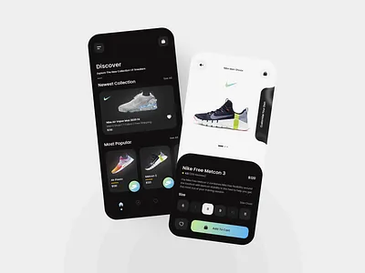 Shoes App app ui clean ui concept ecommerce fashion app minimal minimalistic mobile app style trending ui