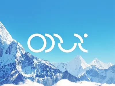 Nibiru. abstract branding design experimental lettering mountains typogaphy