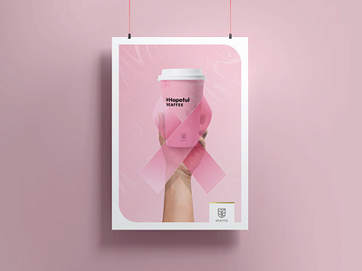 Breast Cancer Poster branding breast cancer breast cancer campaign design minimal poster poster design