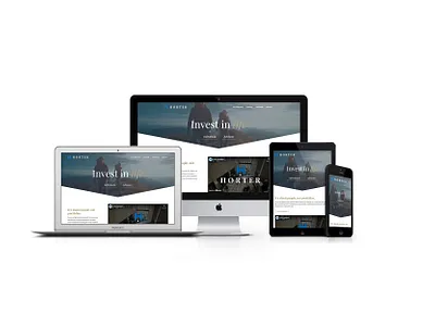 Horter Investment Website & Rebranding