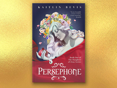 Persephone Book Cover Design book cover book cover design book design design digital illustration