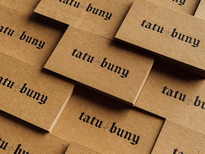 Tatu Buny Branding branding branding and identity branding design business card business card design business cards design identity identity design jukebox kraft letterpress letterpressed logo logotype