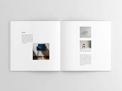 Empty Spaces — Editorial Design brand identity branding concept design editorial editorial design graphic design layout magazine magazine design minimal print print design type typography