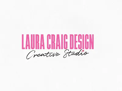 Laura Craig Design branding freelance graphic designer logo logo design