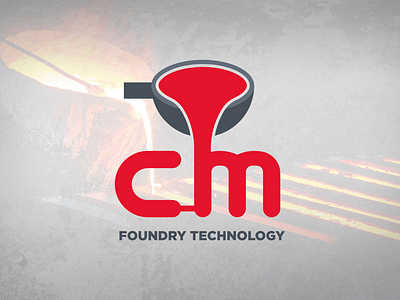 CM Foundry Technology branding business design flat foundy graphicdesign industry logo modern technology vector