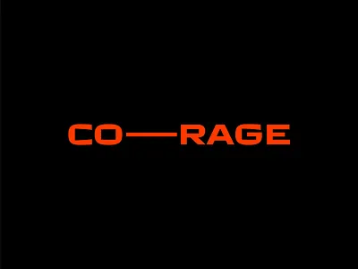 CO-RAGE brand branding clothing brand identity logo logomark logotype minimal streetwear typography