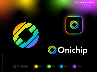 onichip logo - o logo dribbble a b c d e f g h i j k l m n abstract branding chip colorful crypto logo design digital dribbble ecommerce lettering logo logo design logo designer mark modern o logo o p q r s t u v w x y z tech tecknology