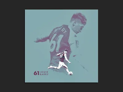 Louie Barry Poster graphic design