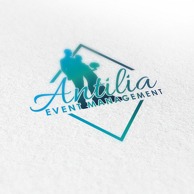 Antilia Event Management Logo branding design elegant event logo illustration logo logodesign minimal