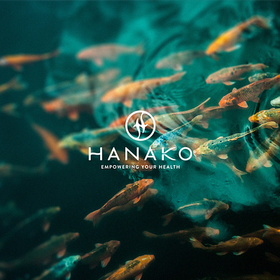 Hanako logo combination mark icon iconic logo logodesign wordmark