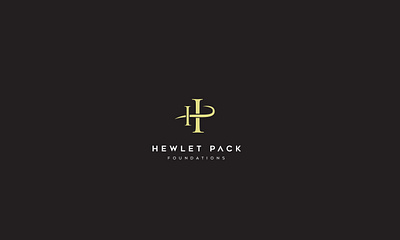 HEWLET PACK PRODUCTIONS 3d animation black branding design flat graphic design icon illustration logo logo design minimal minimalist logo monogram motion graphics packaging ui unique white