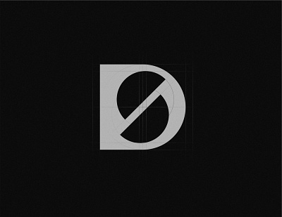 DS brand branding grid icon logo logodesign monogram monoline negative space simple