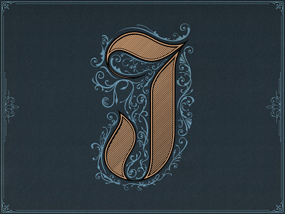 Letter J 36daysoftype 36daysoftype10 art digital digital art j letter javo designs letter lettering lettering art old school ornamental ornaments typography typography art vector vector art victorian vintage vintage design