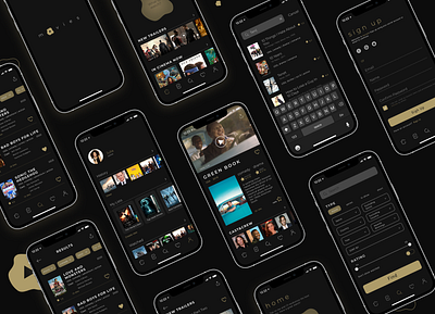 Movies App Concept app design design figma ios app logo mobile app movies ui ux ui ux design uiux