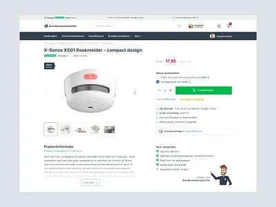 Ecommere productpage clean commerce design ecommerce focus product page simple web webshop website