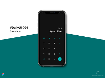 Calculator design calculator dailyuichallenge design figma minimal uidesign uidesignchallenge