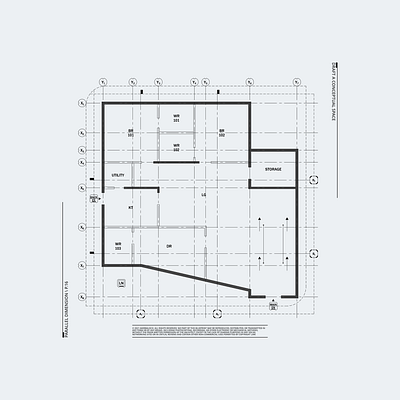 Parallel Dimension \ P.16 architecture architecture design black and white blueprint design drafting illustration layoutdesign print design prototype