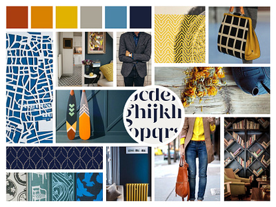 Moodboard - Confident and driven branding colorful confidential creative direction happy mood board moodboard uplifting yellow