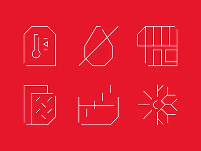 RJCTD concept grid icon icons outline pictogram