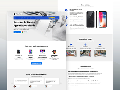 iPhone Screen Repair & Replacement company design iphone ux web design wordpress wordpress design wordpress development